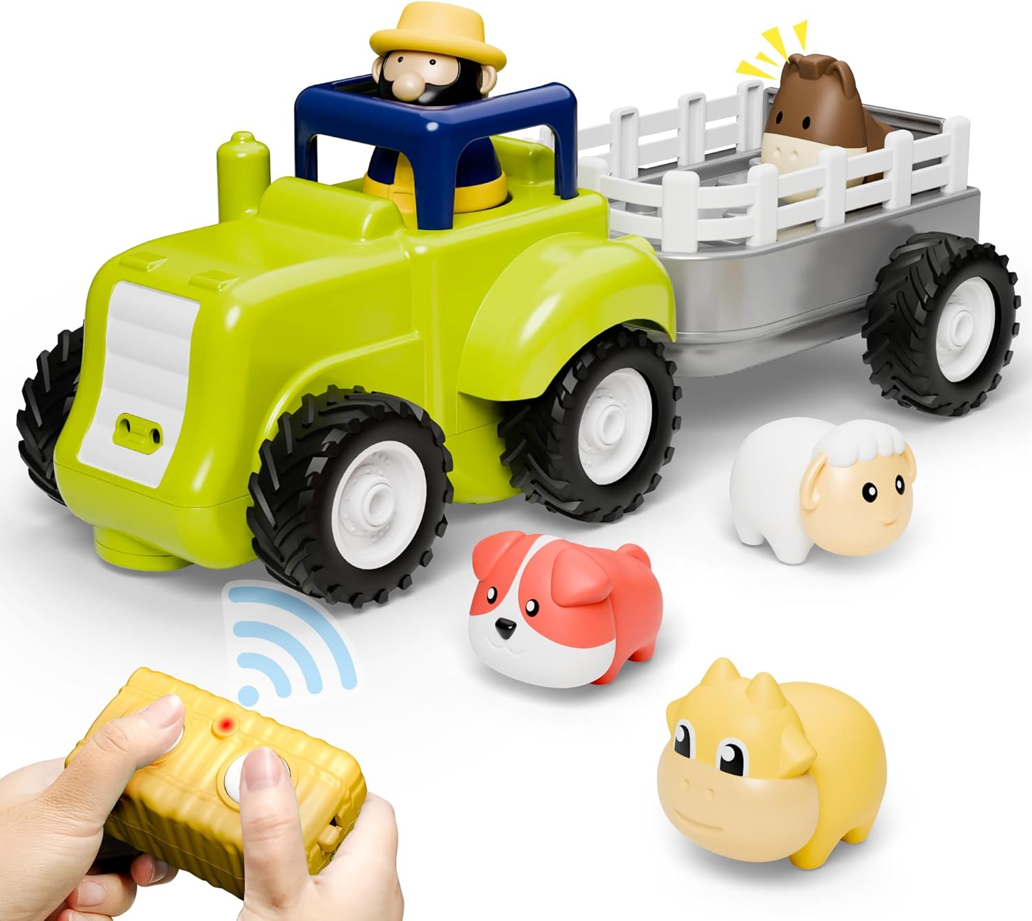 Baby's RC Tractor & Farm Playset