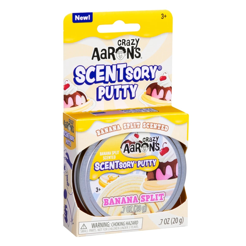 Crazy Aaron's Thinking Putty / Scentsory - Banana Split
