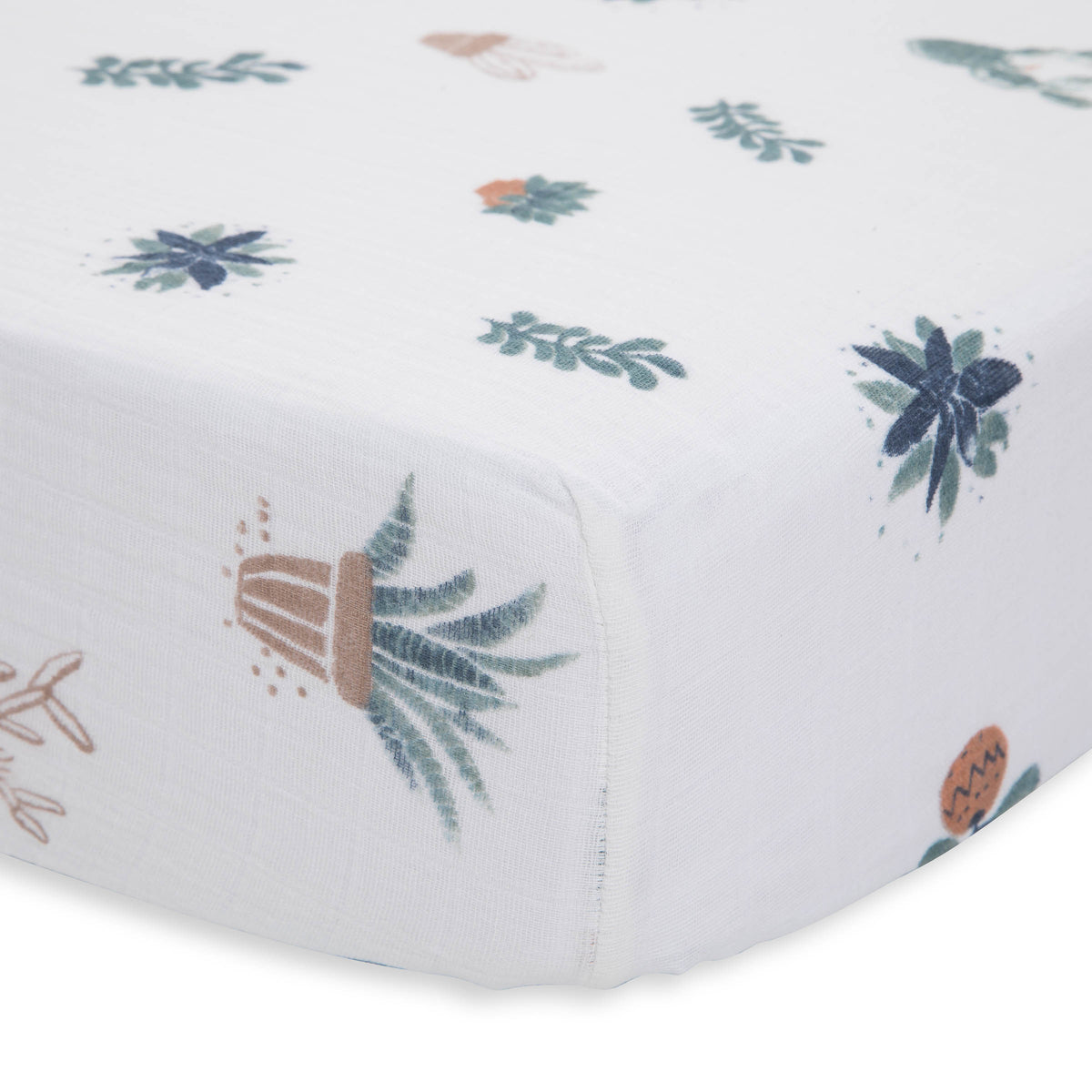 Little Unicorn Cotton Muslin Crib Sheet / Prickle Pots