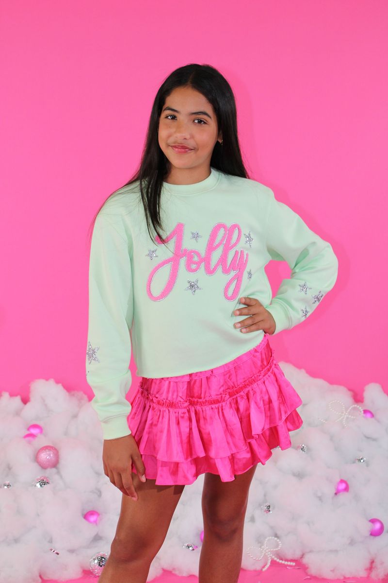 Jolly & Rhinestones Stars Sweatshirt