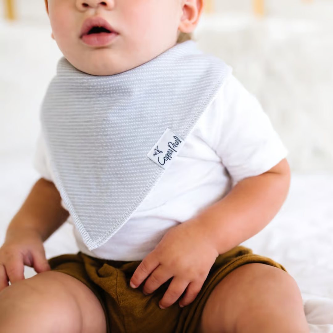 Copper Pearl Bandana Bibs / Lennon