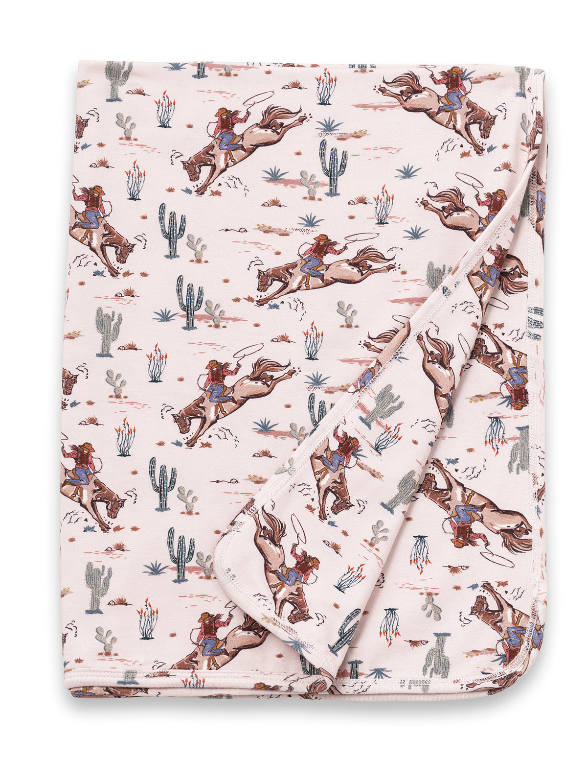 Prairie Princess Bamboo Stroller Blanket (30"x22")