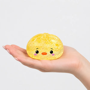 Duck Dumpling Mystery Squishy Toy - Large Sugar Glitter Edition
