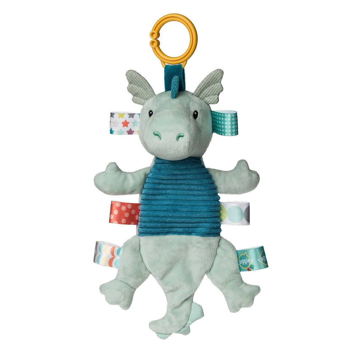 Taggies Drax Dragon Crinkie Activity Toy