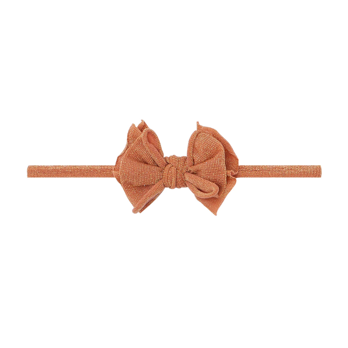 Baby Bling Metallic Baby Fab Skinny Headband / Rose Gold