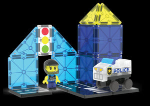 Magna-tiles Police Patrol 20-Piece Set