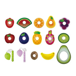 Hape Caterpillar Fruit Feast Threading Toy Set