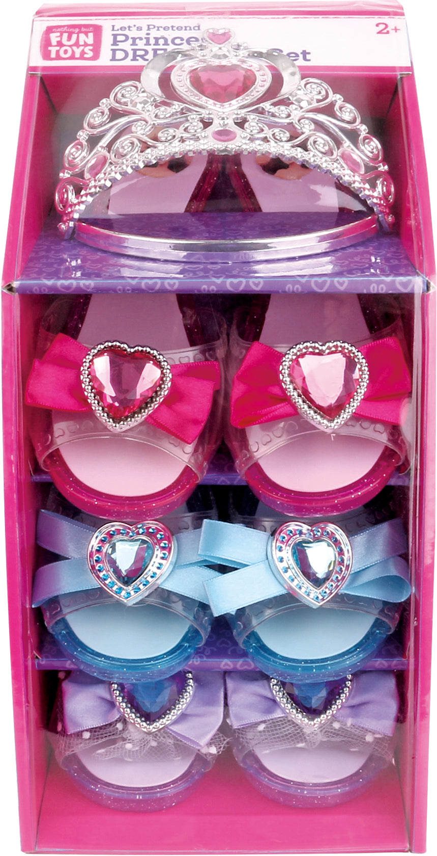 Nothing But Fun Let's Pretend Play Princess Dress Up Set