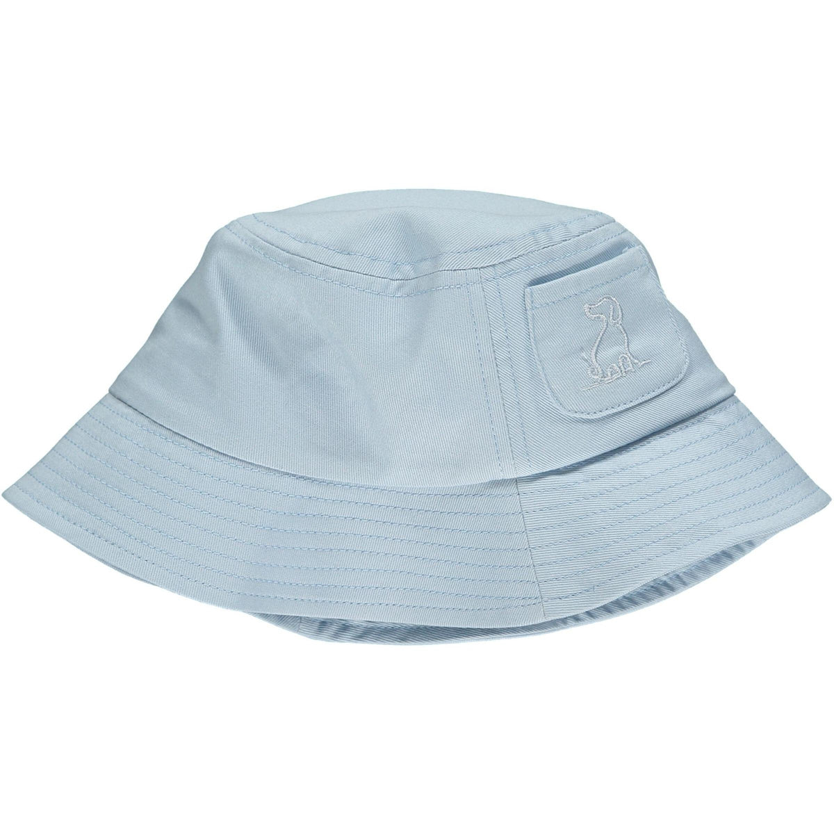 Me & Henry Fisherman Bucket Hat / Pale Blue Twill