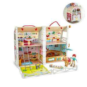 Hape Pony Club Ranch Set