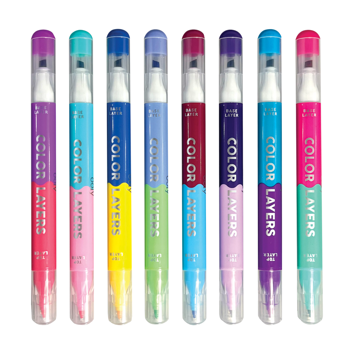 Ooly Color Layers Double-Ended Layering Marker Set