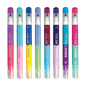 Ooly Color Layers Double-Ended Layering Marker Set