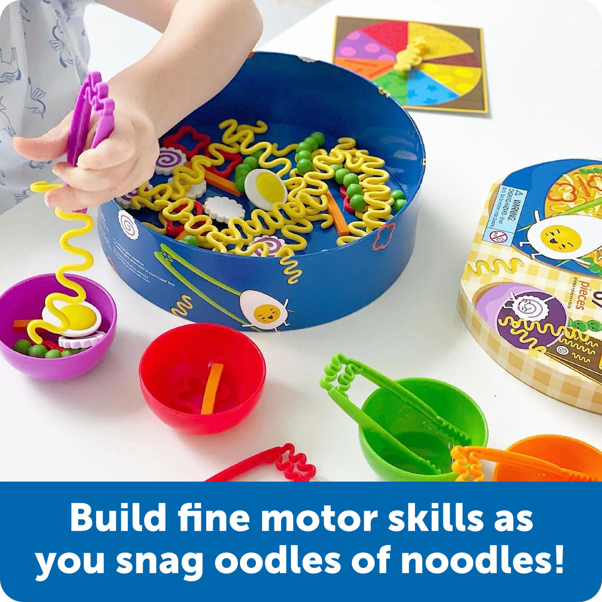 Noodle Knockout Fine Motor Game