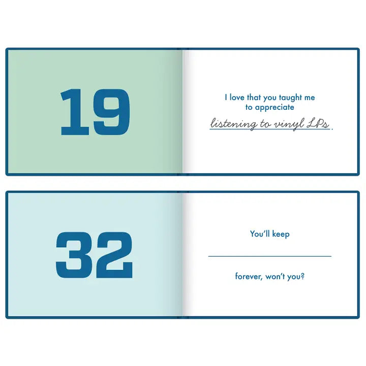 Fill In the Love Books / What I Love About