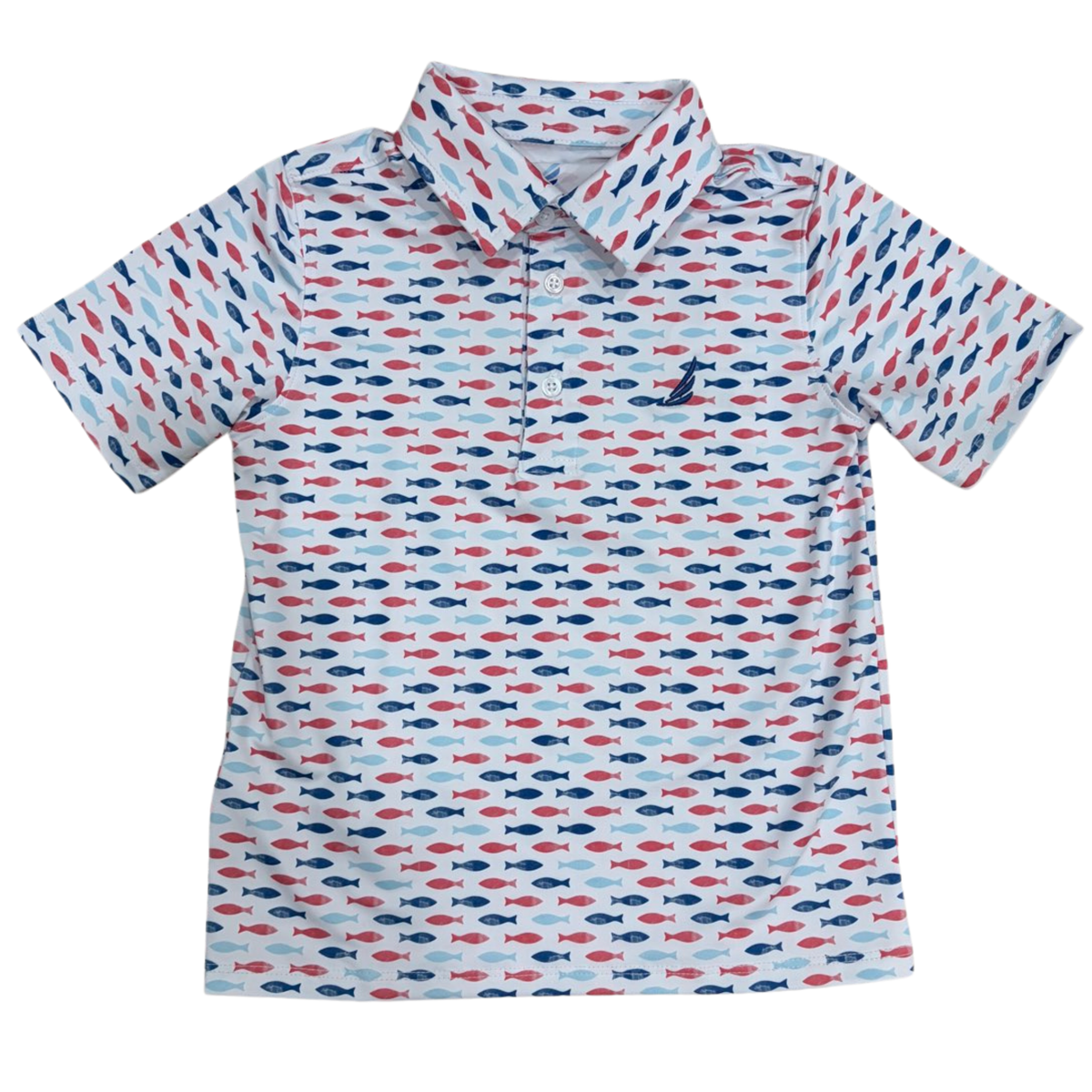 Coolybri Miles Performance Polo / White Fish