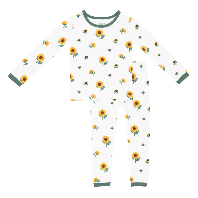 Kyte Toddler Pajama Set / Sunflower
