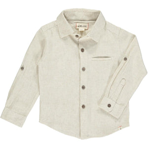 Me & Henry Atwood Woven Shirt / Cream Gauze