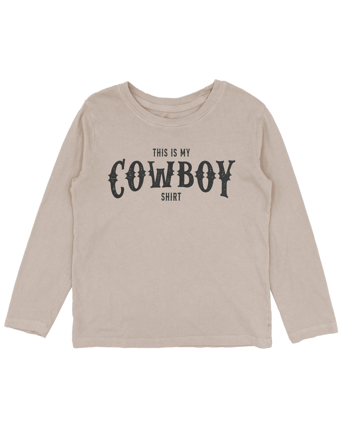 This Is My Cowboy Shirt Long-Sleeve