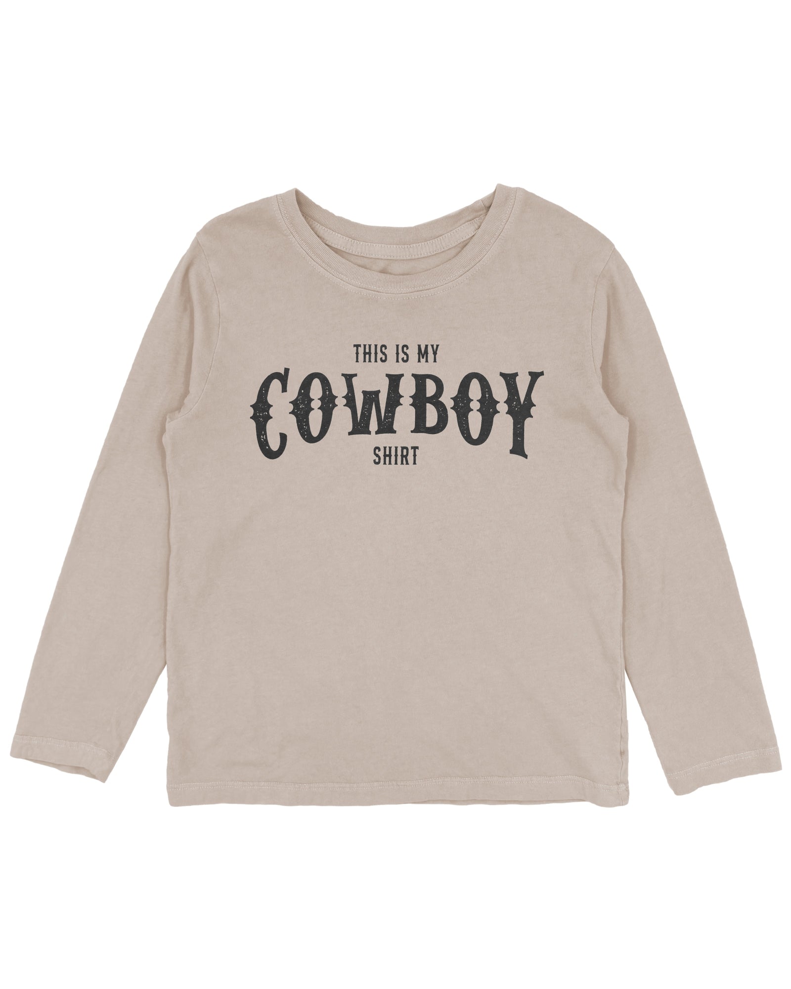 This Is My Cowboy Shirt Long-Sleeve