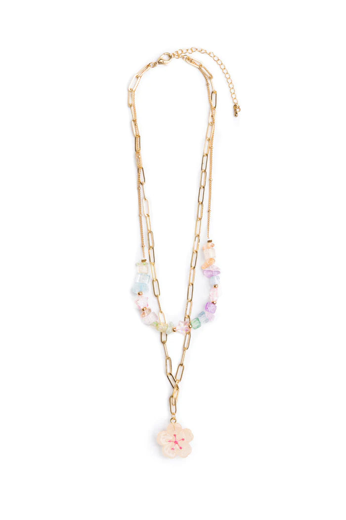 Chic Garden Gem Necklace