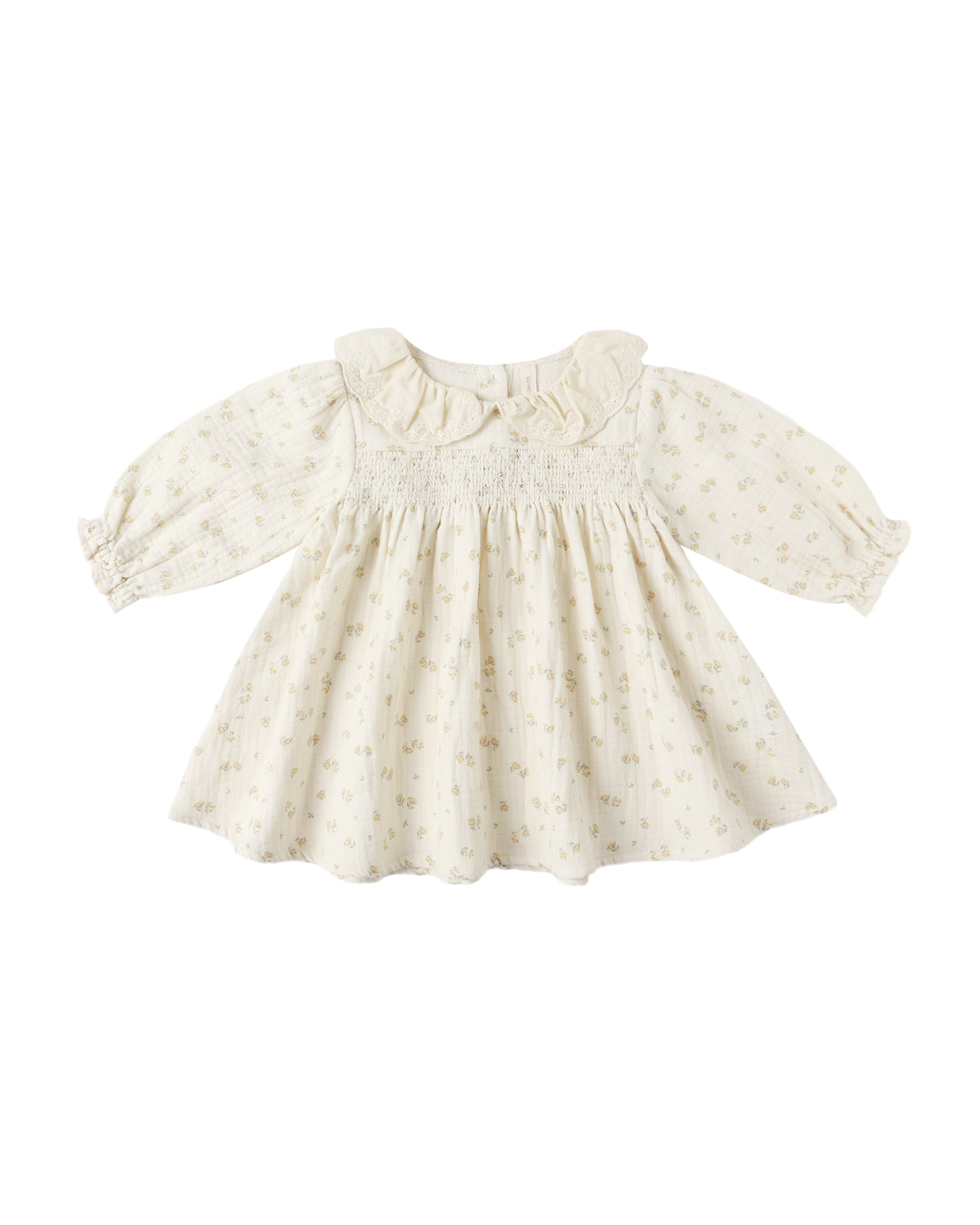 Quincy Mae Callie Dress & Bloomer Set / Golden Floral