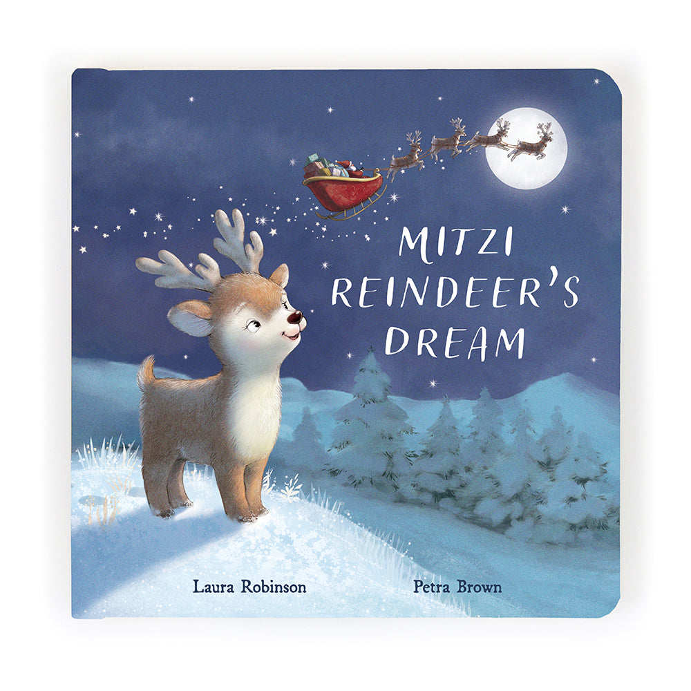 Jellycat Mitzi Reindeer's Dream Board Book***
