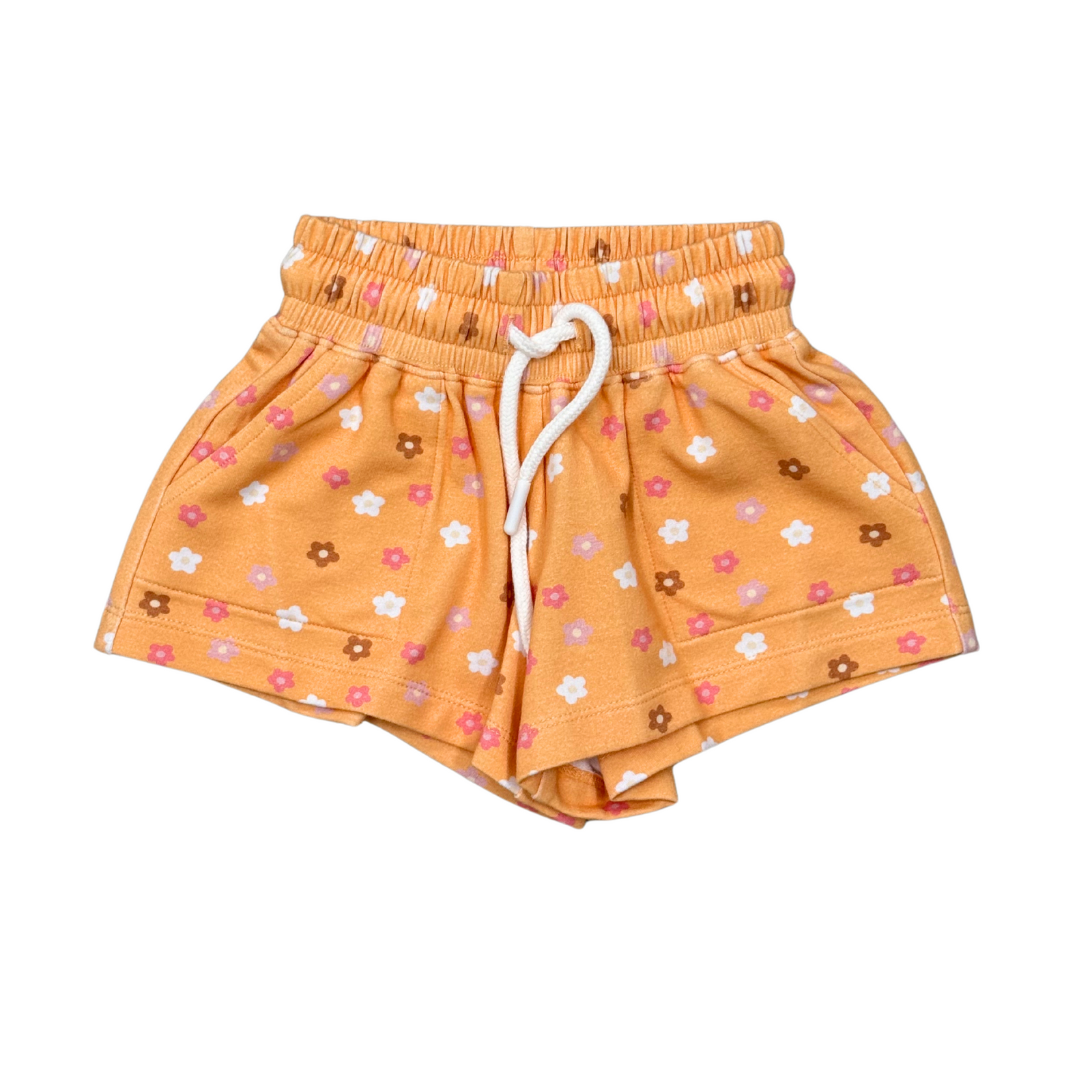 Babysprouts Terry Sweat Shorts / Desert Mist Blooms
