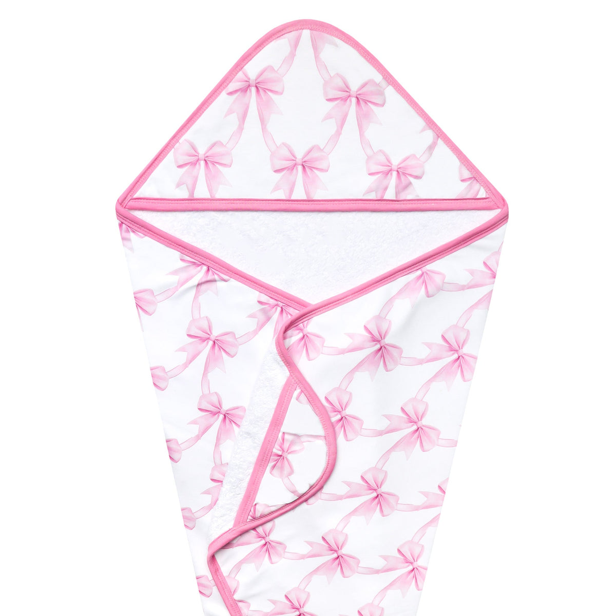 Copper Pearl Premium Knit Hooded Towel / Bow My Gosh