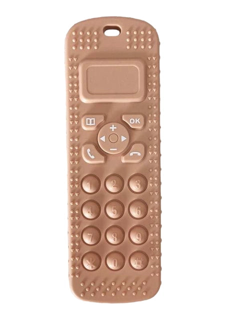 Silicone Telephone Pop-It Teether