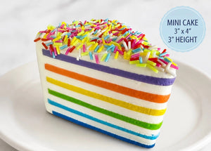 Mini Rainbow Cake Squishy