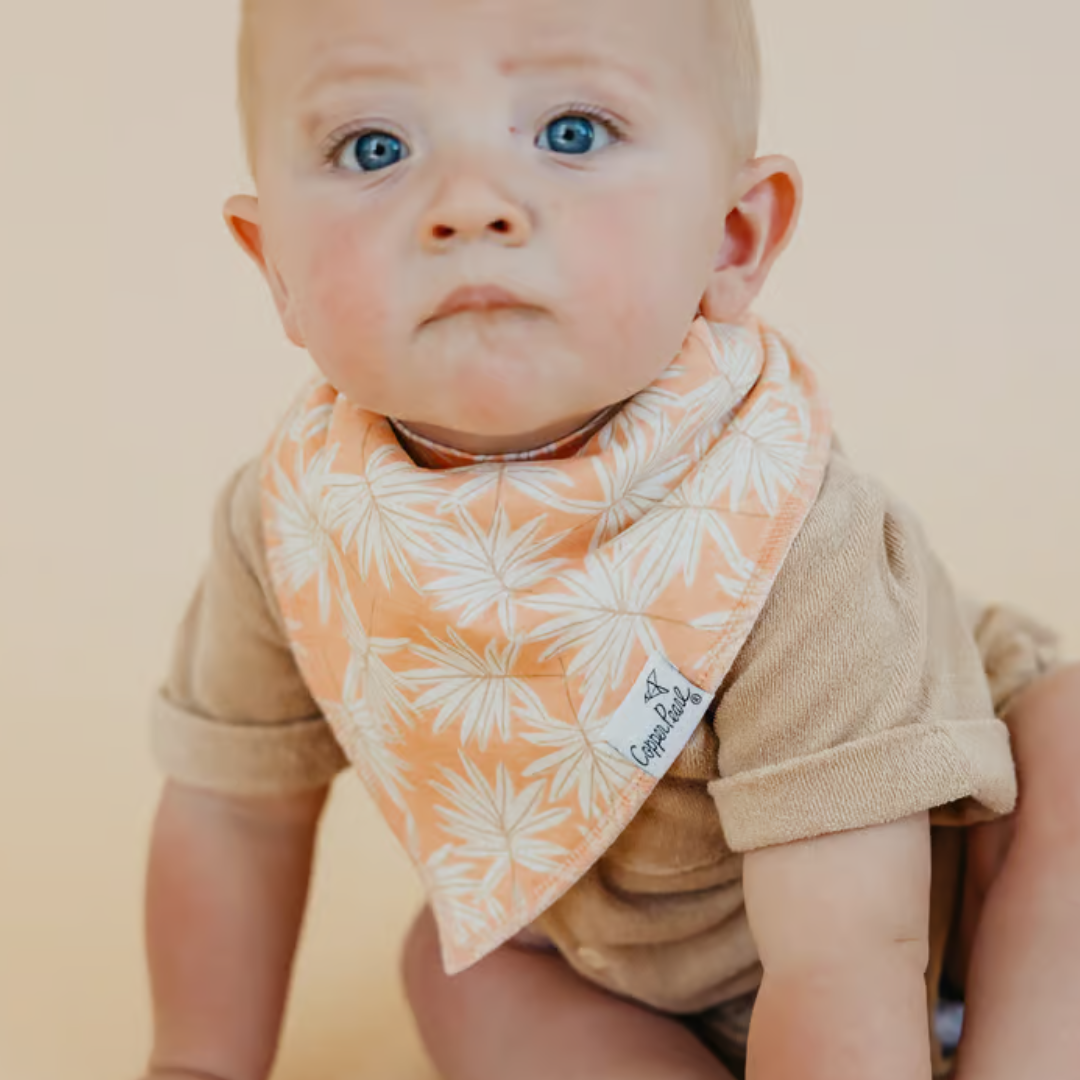 Copper Pearl Bandana Bibs / Tide