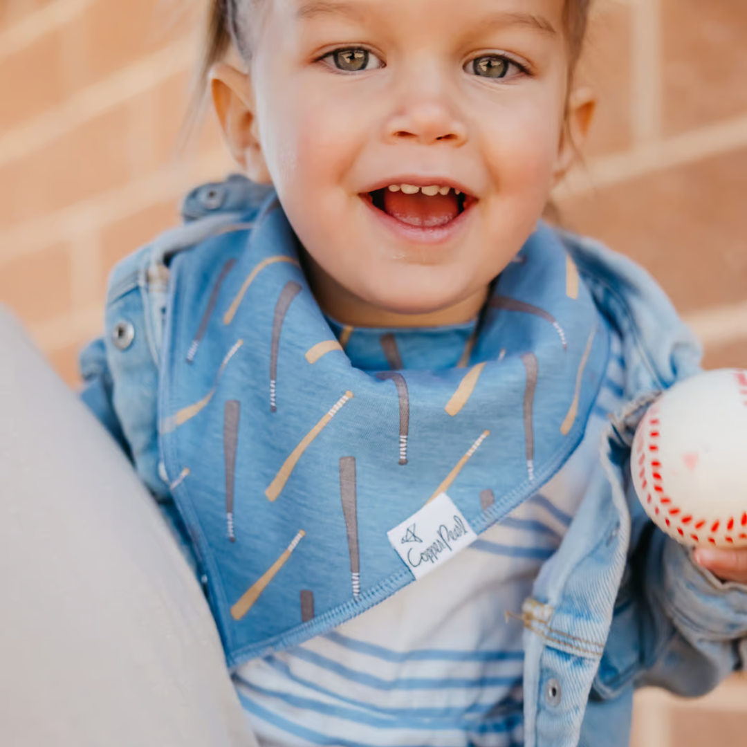 Copper Pearl Bandana Bibs / Slugger