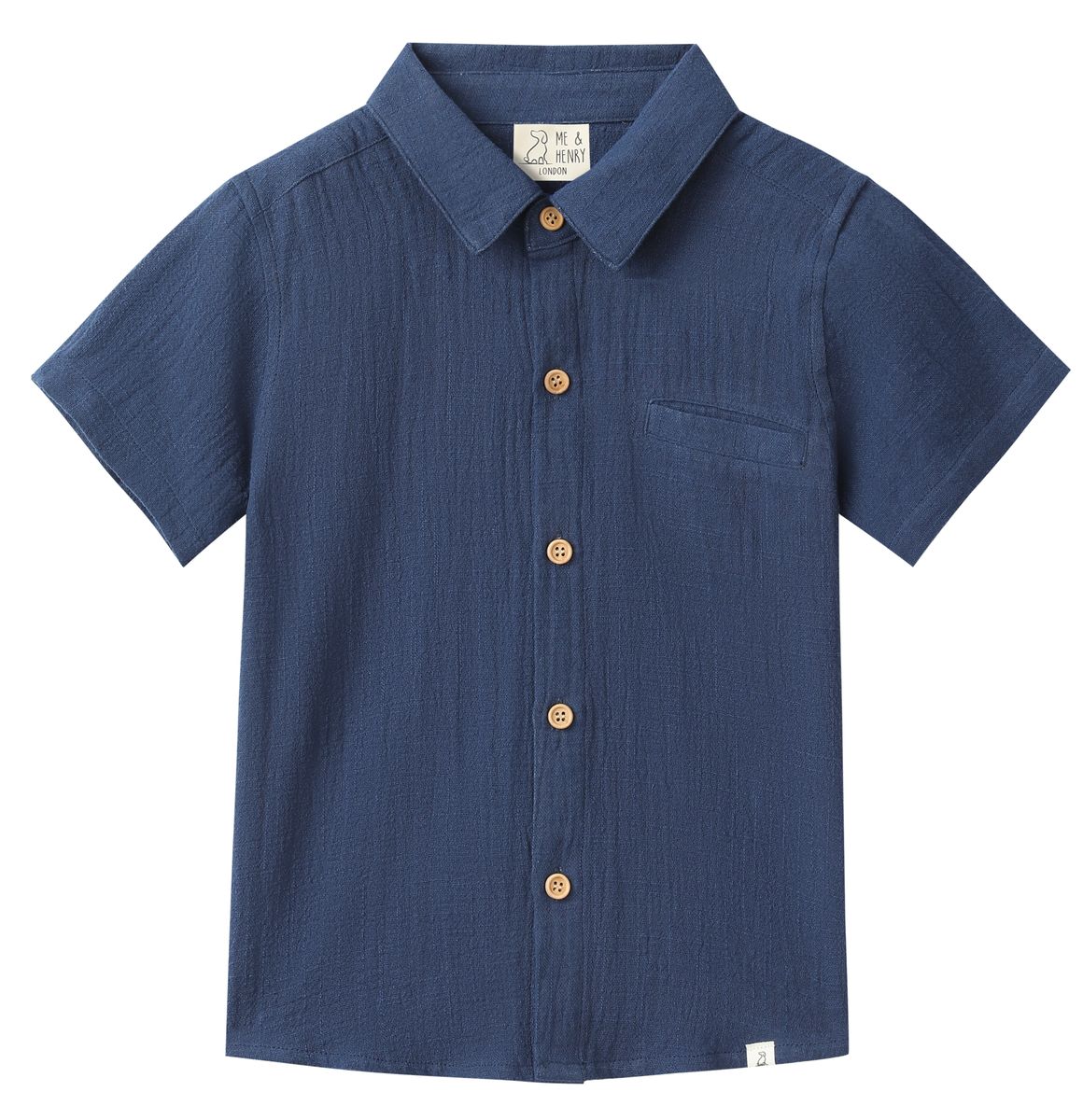 Me & Henry Newport Woven Shirt / Navy