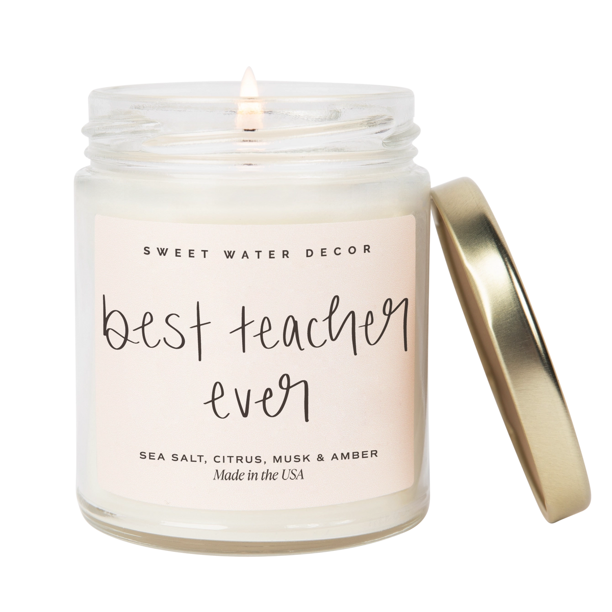 Soy Candle - Best Teacher Ever