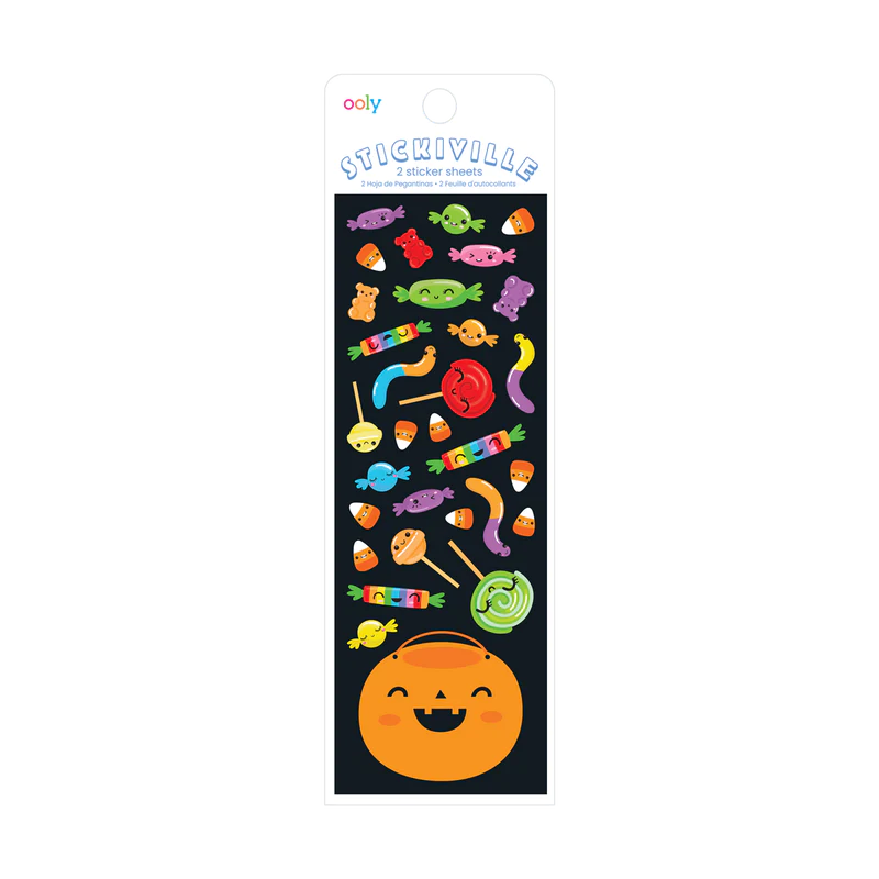 Ooly Stickiville Halloween Haul Holographic Stickers