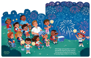 It's Time For Red, White, and Blue Board Book