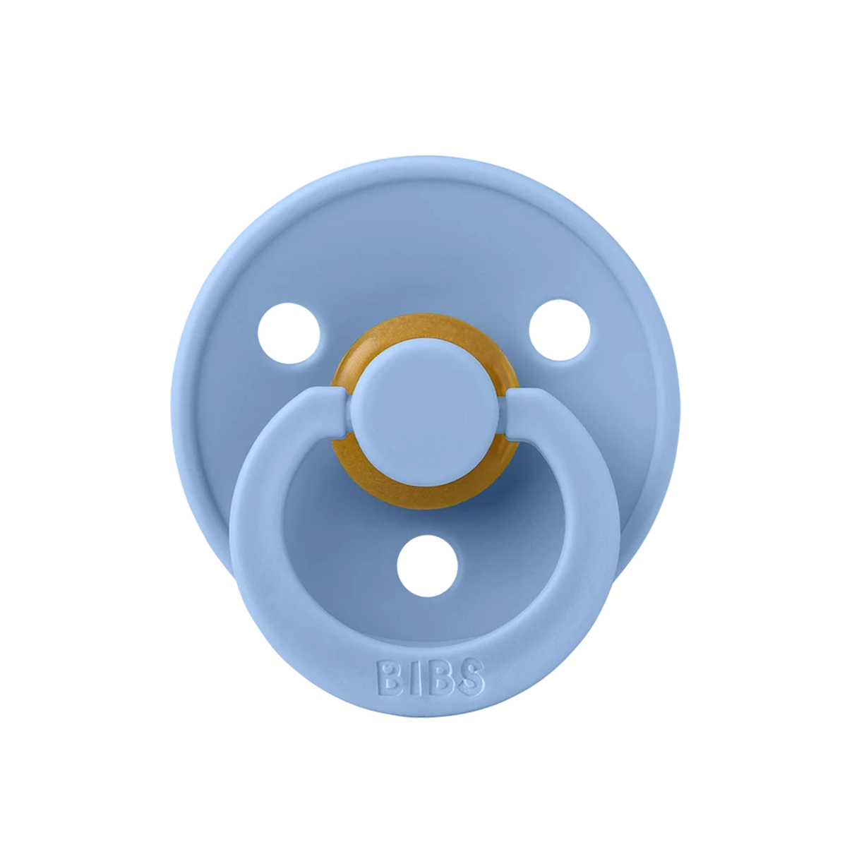 BIBS Round Single Pacifier / Size 2 (6-18 Months)