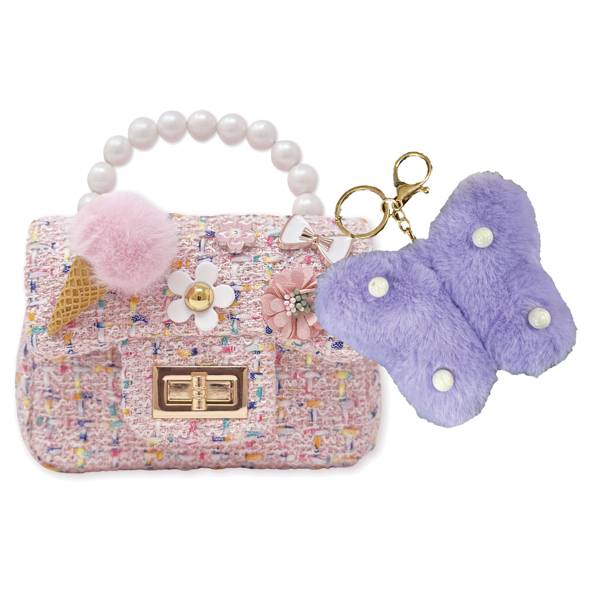 Tiny Mini Rainbow Crossbody Bag