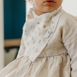 Copper Pearl Bandana Bibs / Natalie
