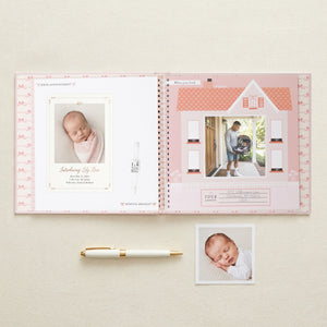 Lucy Darling Baby Memory Book / Bowkissed Blush