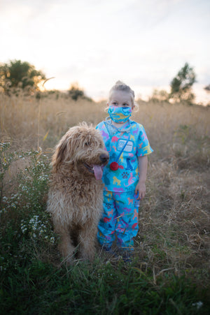 Veterinarian Scrubs with Accessories