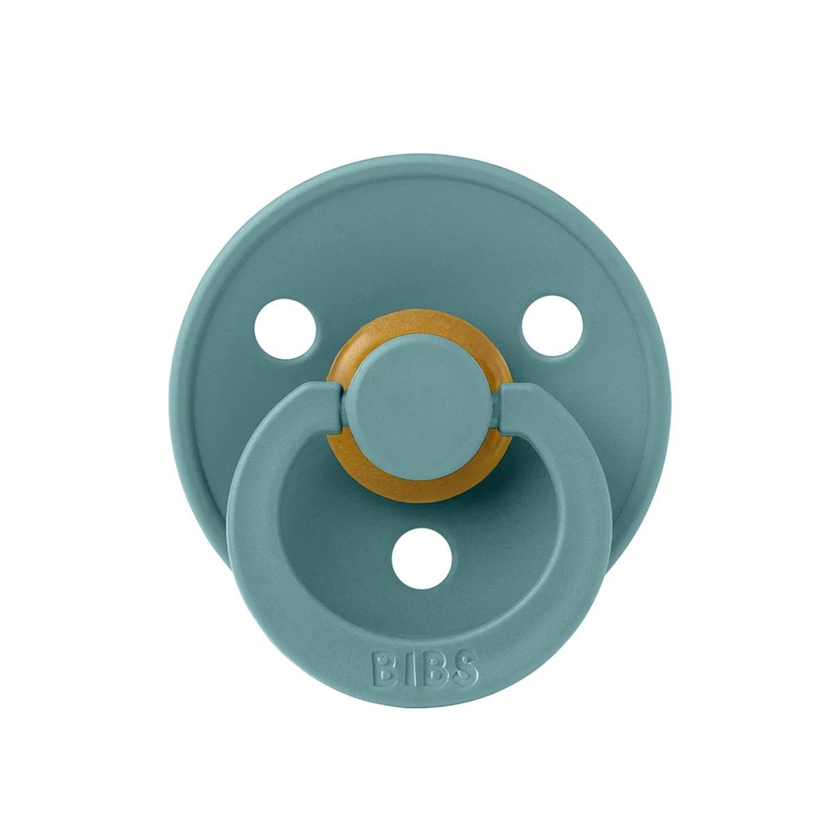 BIBS Round Single Pacifier / Size 1 (0-6 Months)