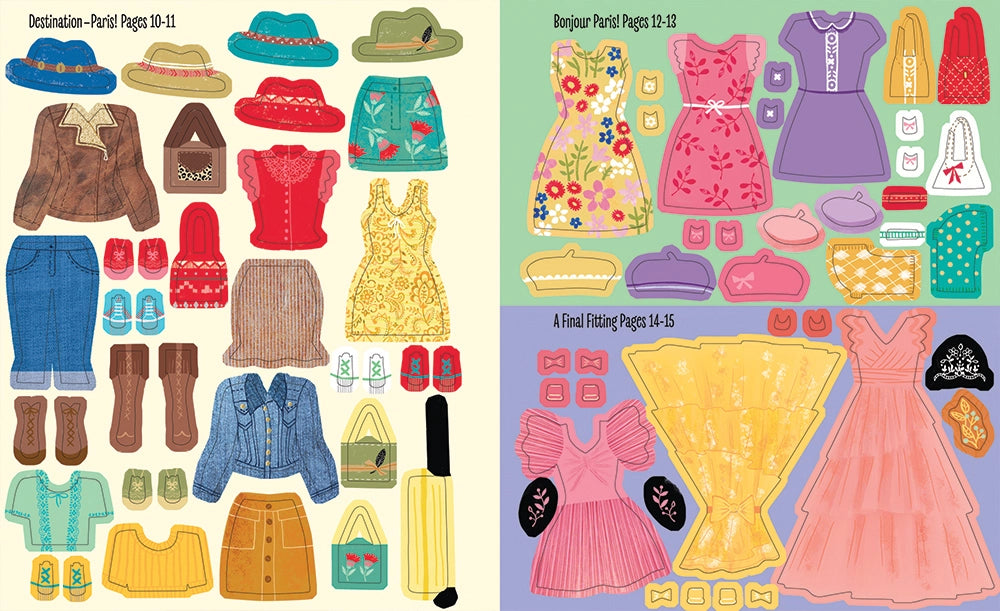My Big Sticker Dress-Up: Fashionista