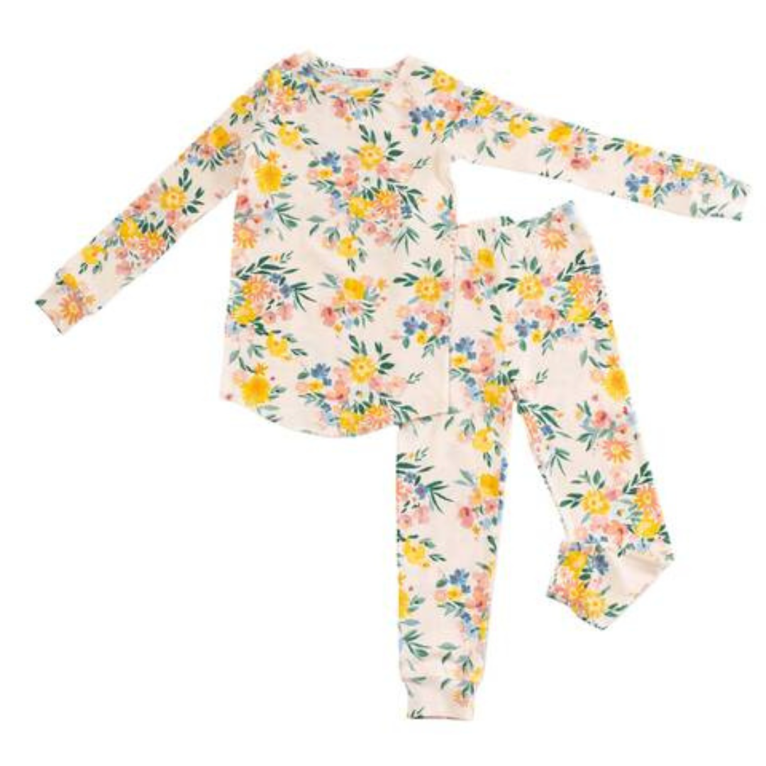 Loulou Lollipop Pajama Set / Floral Bouquet