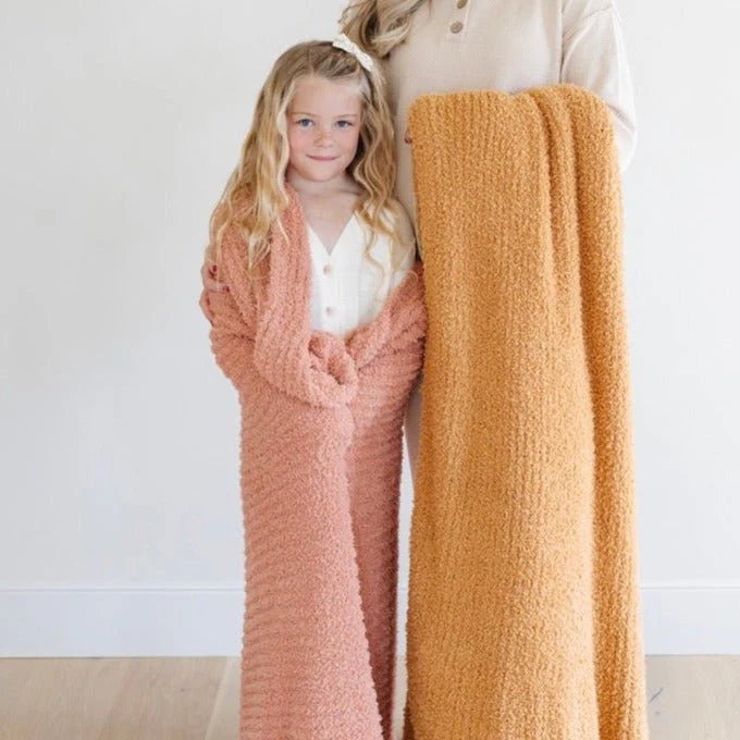 Saranoni Ribbed Bamboni Toddler Blanket (40"x60")