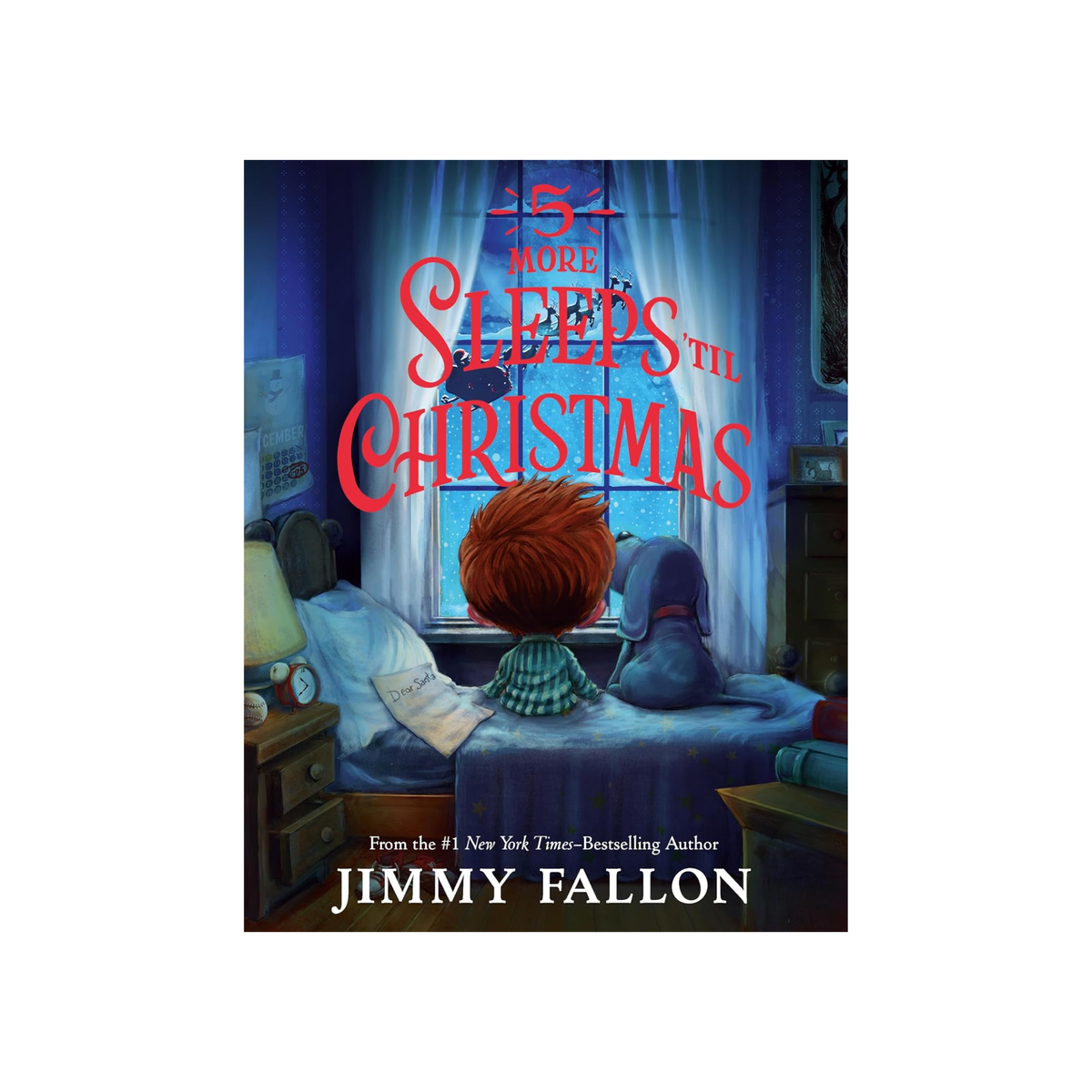 5 More Sleeps 'Til Christmas Hardcover Book