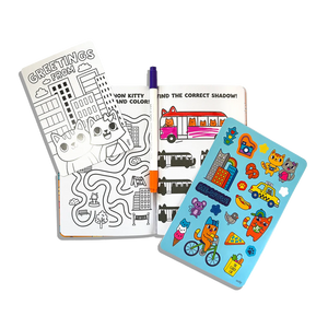 Ooly Let's Go! Activity & Coloring Kit