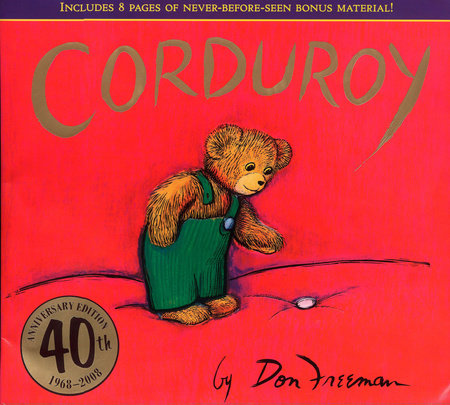 Corduroy 40th Anniversary Edtition Hardcover Book