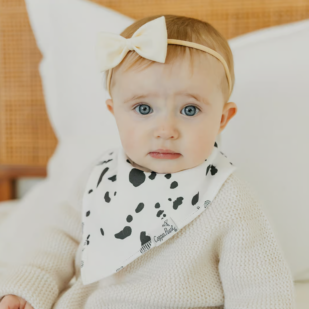 Copper Pearl Bandana Bibs / Rufus
