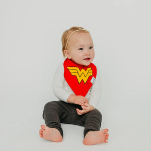 Copper Pearl Bandana Bibs / Wonder Woman